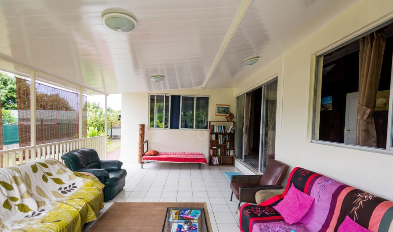 Pension Te Miti - Plage-Beach 200M - Mahana Parc & Vaiava Beach Pk18 - B&B Chambres Ou Dortoir Punaauia  Exterior photo